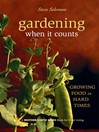 Gardening When It Counts (eBook): Growing Food in Hard Times